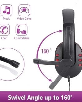 Headphones with microphone for consoles and computers