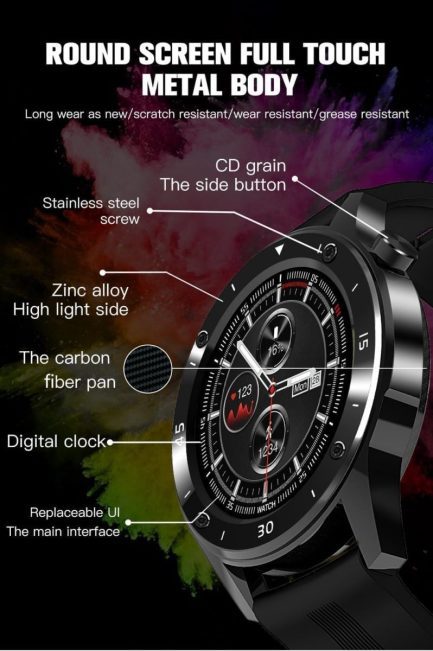 Czjw f22s sporty smart watch
