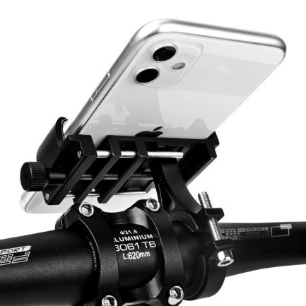 Universal phone holder for bicycles