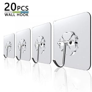 Quality hooks for a variety of uses in the kitchen or bathroom