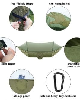 2021 Camping hammock with mosquito net