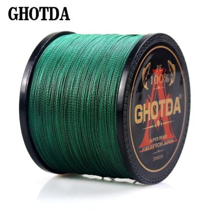 Ghotda fishing line braid 4 strands, range of lengths 10-120lb