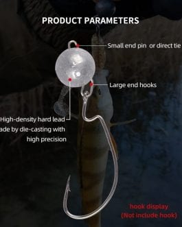Fishing weight with rings that is also suitable for fish-shaped at different weights