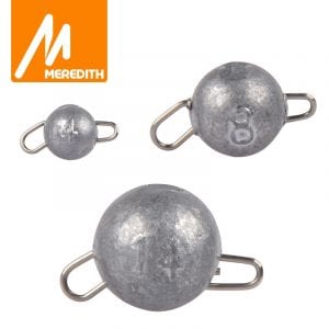 Fishing weight with rings that is also suitable for fish-shaped at different weights