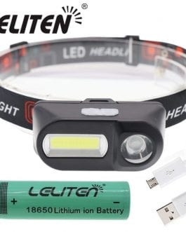 Rechargeable LED flashlight suitable for camping trips and fishing