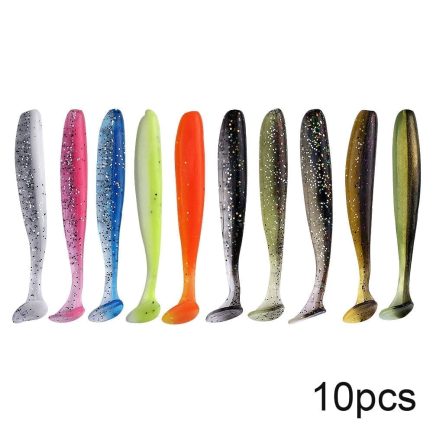 10pcs / lot 7cm 2g silicone soft lures suitable for saltwater or freshwater fishing