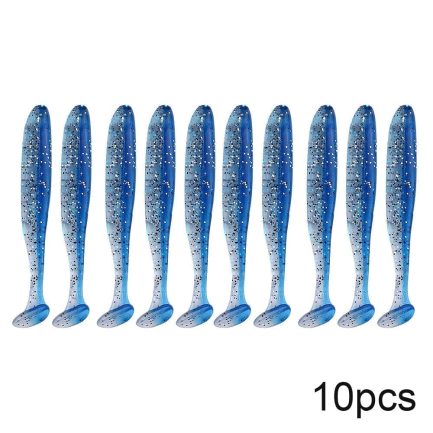 10pcs / lot 7cm 2g silicone soft lures suitable for saltwater or freshwater fishing