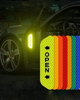 Fluorescent Car Reflective Strips Warning Stickers