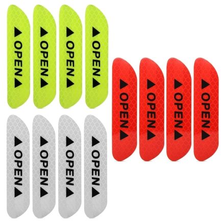 Fluorescent car reflective strips warning stickers