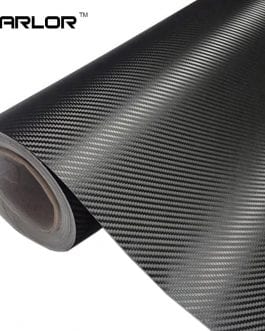 30cmx127cm 3D Carbon Fiber Vinyl Car and Motorcycle Stickers