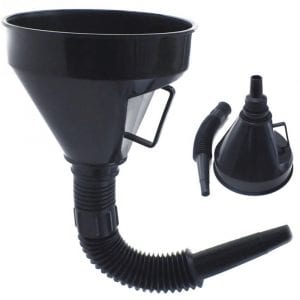 Oiler Funnel for Car, Truck, Motorcycle. Filled Plastic With Spout Pipe