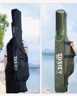Fishing Rod Storage Bag  Oxford Cloth  Multifunctional  1/2/3 Layer  Large Capacity