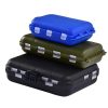 1pcs fishing tackle boxes, storage case multifunctional, double mini plastic bait box.