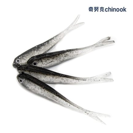 Chinook 5pcs soft bait with hook
