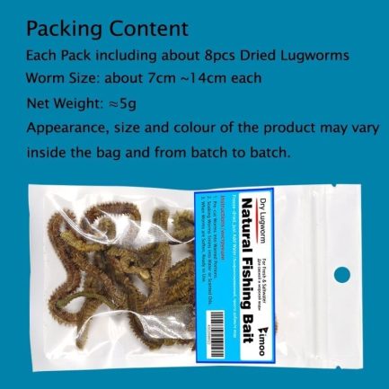 1 bag, real dried lugworm sand,sandworm