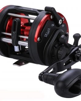 Drum Fishing Reel Left/Right hand Hand, 3+1BB, Casting Sea Large Line Capacity