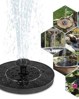 Solar Power Water Fountain Pump, Floating Fountain Pond