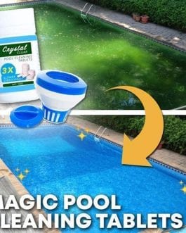 100pcs Swimming Pool Cleaning Tablets, Disinfection Pills Chlorine