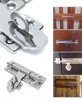 4 Inch Hardware Door Lock Stainless Steel
