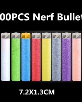 Nerf Gun Bullets 100PCS 7.2cm Refill Darts for Nerf Accessories Tactical Toy