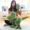 40-100cm green dinosaur plush