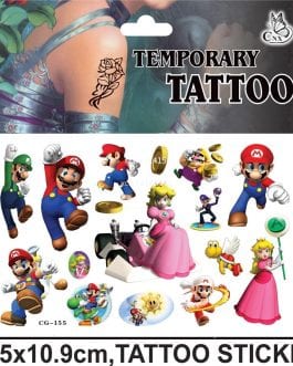 Super Mario original Tattoo stickers