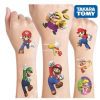 Super mario original tattoo stickers