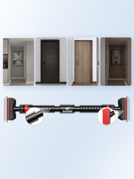 Ading door-to-door pull rod, upper pull rod for strength training, adjustable
