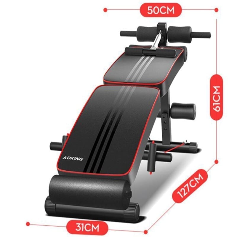 ADKING Adjustable Sit Up Bench Press Weight, Gym Home Exercise ...