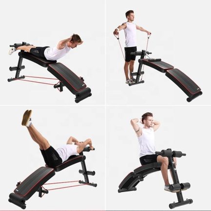 Adking adjustable sit up bench press weight, gym home exercise