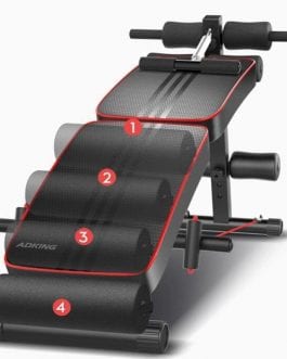 ADKING Adjustable Sit Up Bench Press Weight, Gym Home Exercise