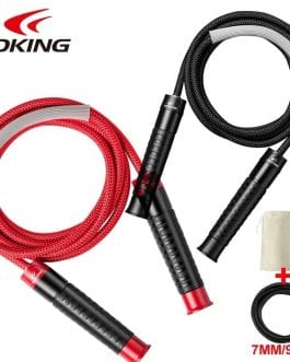 ADKING 7MM/9MM jump rope, Tangle-Free skipping rope for power Training