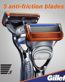 Gillette Fusion 5 Shaving Machine, Safety Razor Holder, Face Shaver, With Replacebale Blades
