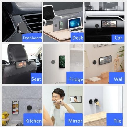 360 magnetic car phone holder stand