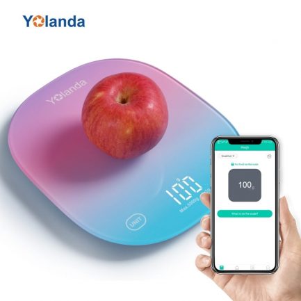 Yolanda 5kg smart kitchen scale, bluetooth app electronic scales