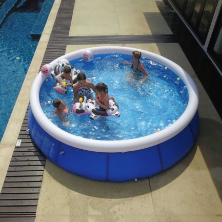8-9 people outdoor inflatable swimming pool, pool party supply