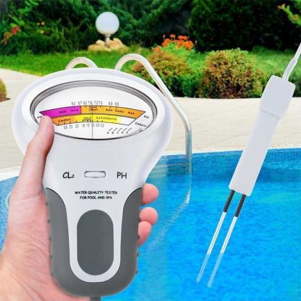 Zk3 chlorine meters, ph tester, 2 in 1 tester water quality for swimming pool aquarium drinking water