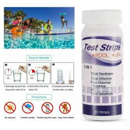 50pcs Multipurpose Chlorine PH Test Strips, Swimming Pool Water Tester