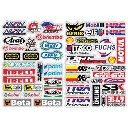 2PCS A Lot of PVC Waterproof Stickers & Decals for Car  Motorcycle  Scooter Moped Accessories and Decoration Products
