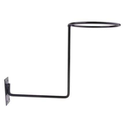 Steel holder for helmet, hanger rack wall mounted hook