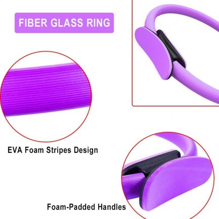 Yoga circle fitness, magic ring for women, professional training muscle pilates circle exercise
