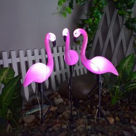 LED Bird Lamp Flamingo, Solar Power Light, Waterproof