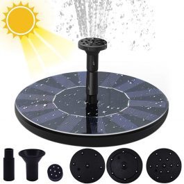 Mini Solar Water Fountain, Floating