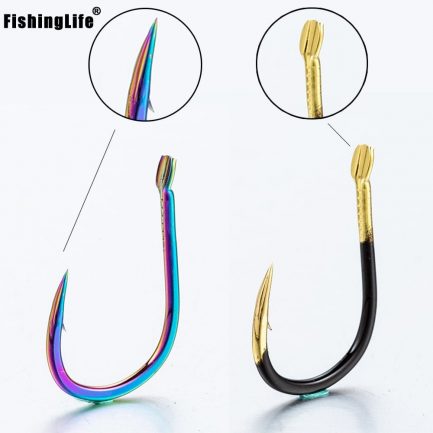 20/50/100/pcs fishing hooks durable, size 3-15