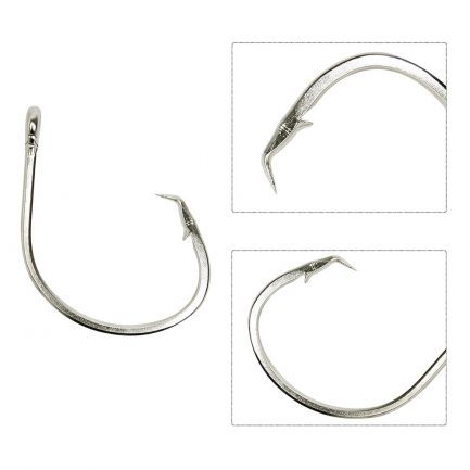 Easy catch size 18/0, stainless steel circle fishing hook, shark and tuna large strong thick