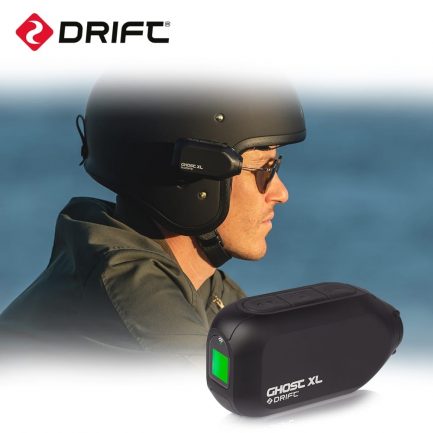 Drift ghost xl, waterproof action camera with ipx7, 1080p video, 8 hours battery life