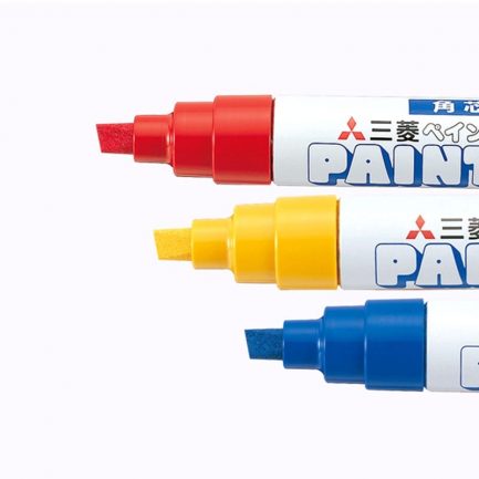 1pcs uni marker pen, px-30 paint pen, 7 colors, optional tilt head 4mm-8.5mm