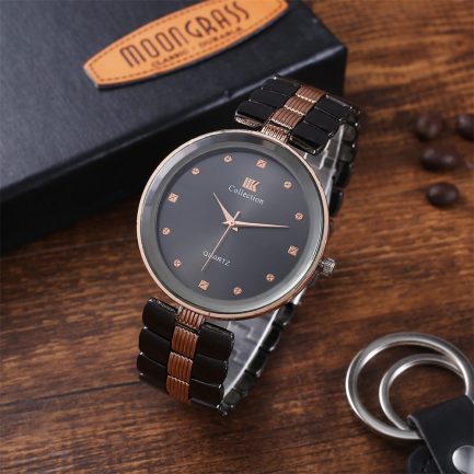 Mens boutique gift set, business casual quartz watch, sunglasses, and wallet set