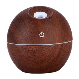 130ml USB Aroma Essential Oil Diffuser, Ultrasonic Mist Humidifier Air, 7 Color Change LED