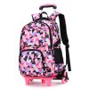 Backpacks child school, bags for teenage girls boys waterproof school backpack,  kids travel wheeled bag